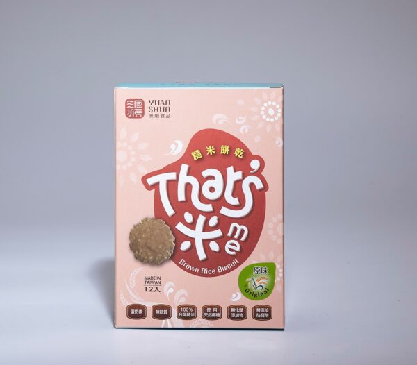 原味17g x 12 源順手作糙米餅乾 (台灣)