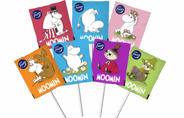 Fazer Moomin 無麩純素棒棒糖 8g / 波蘭