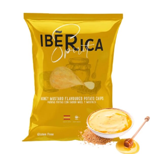 蜂蜜芥末風味 115g 西班牙Iberica厚切洋芋片系列
