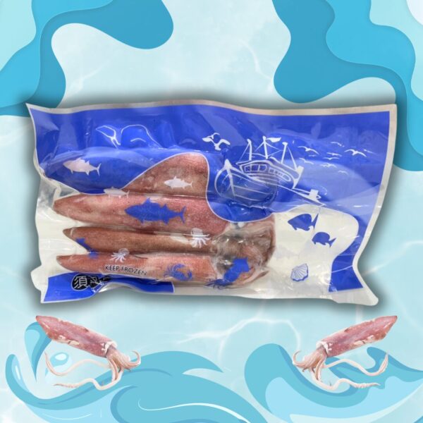 鮮凍小管4入裝 300g (澎湖)