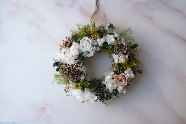 1E7E6020-A01E-4C2C-B828-BBCCA61D7A93 聖誕禮盒-花圈×蠟燭 (早鳥優惠)