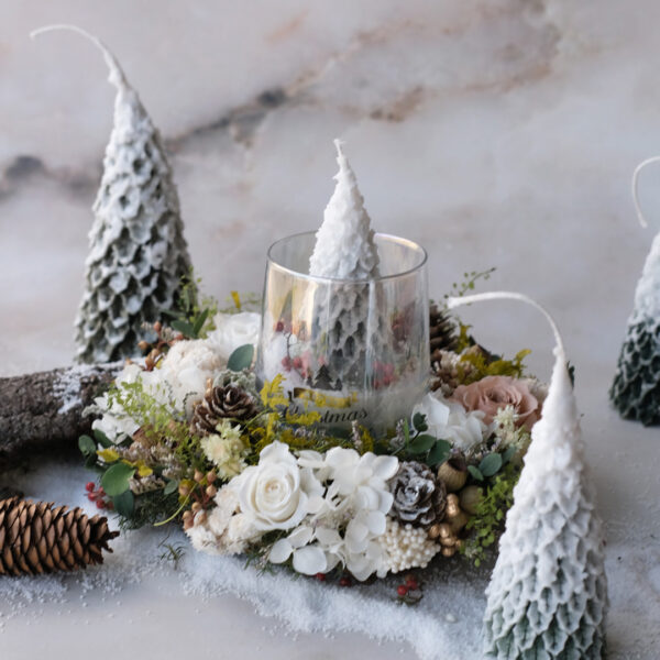 聖誕禮盒-花圈×蠟燭 (早鳥優惠)