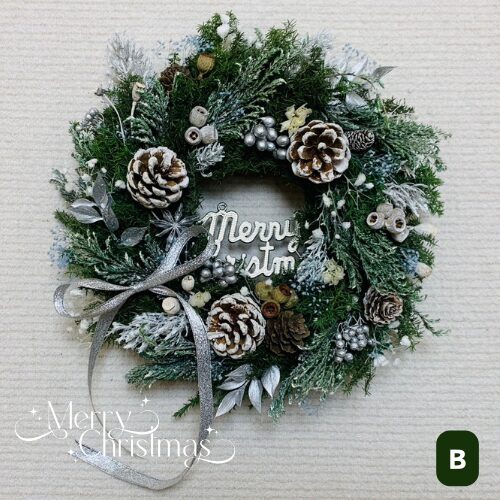 B 小花圈 聖誕手作課程