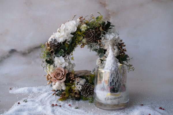 D2F160C8-1E0D-4E87-A628-D3E9E3A86F27 聖誕禮盒-花圈×蠟燭 (早鳥優惠)