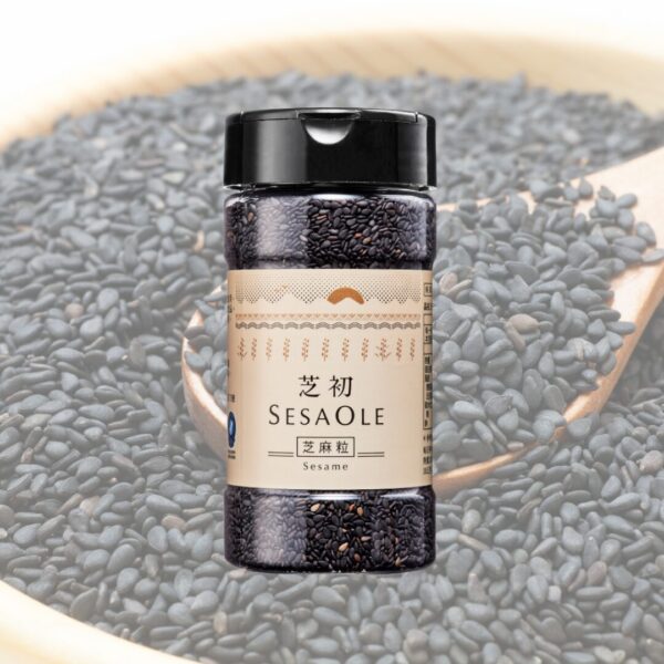芝初淺焙黑芝麻粒105g
